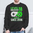 Level 18 Unlocked Compleanno 18 Anni Regalo 18 Anni Maschio Felpa Regalos para ancianos