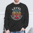 Level 37 Jahre Geburtstags Männer Gamer 37 Geburtstag Sweatshirt Geschenke für alte Männer