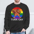 Lgbt Pride Gay Lesbian Turkey Matching Thanksgiving Sweatshirt Gifts for Old Men