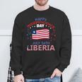 Liberia 177Th Independence Day Liberian Pride Liberia Flag Sweatshirt Gifts for Old Men