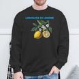 Limonata Di Limoneintage Lemon Lemonade Summer Sweatshirt Geschenke für alte Männer