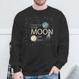I Love You To The Moon And Back Felpa Regalos para ancianos