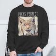 Luchs Perfect X Lynx Bobcat Looks Perfect Lustiger Luchs Sweatshirt Geschenke für alte Männer