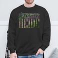 Lüneburger Heide Deutschland Landschaft Sweatshirt Geschenke für alte Männer