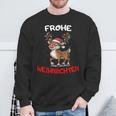 Lustige Rentier Frohe Christmas Sweatshirt Geschenke für alte Männer