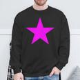 Magenta Star Onarious Colours Sweatshirt Geschenke für alte Männer