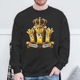 Magliette Divertenti Con Patatine Fritte King Of The Fryer Felpa Regalos para ancianos