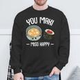 You Maki Miso Happy Kawaii Sushi Otaku Giapponesi Felpa Regalos para ancianos