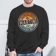 Martini Retro Colours Legends Life In Martini Sweatshirt Geschenke für alte Männer