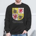 Mecklenburgorpommern German With Crest Sweatshirt Geschenke für alte Männer