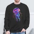 Meer Ozean Quallen Marine Säugetier Ozean Meerestier Quallen Sweatshirt Geschenke für alte Männer