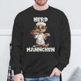 Meerkat Cooking Chef's Hat Man Herdmännchen Sweatshirt Geschenke für alte Männer