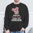 Mein Fick Dich Kommton Herzen Fick Dich Sweatshirt Geschenke für alte Männer