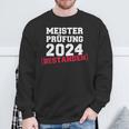 Meisterprüfung Bestanden Für Meister 2024 Handwerk Sweatshirt Geschenke für alte Männer