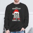 Merry Christmas Ganz Dünnes Eis Ich Hasse Weihnachten S Sweatshirt Geschenke für alte Männer