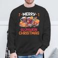 Merry Glühwein Christmas Feuerzangenpunch Christmas Market Sweatshirt Geschenke für alte Männer