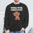Metal Christmas Metal Gingerbread Man Felpa Regalos para ancianos