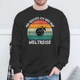 Mir Reichts Ich Geh Auf Weltreise Travel Sweatshirt Geschenke für alte Männer