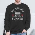 Mir Reichts Ich Geh Funken Ham Radio Amateurfunken Sweatshirt Geschenke für alte Männer