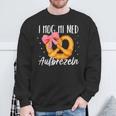 With I Mog Mi Ned Aufbrezeln Motif Sweatshirt Geschenke für alte Männer