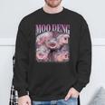 Moo-Deng The Famous Baby Pigmy Hippo Moodeng Sweatshirt Gifts for Old Men