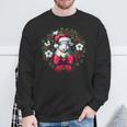 Mouton Mignon De Noël Animal De La Ferme Noël Sweater e Cadeaux pour les vieillards