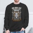 Nicht Grundlos Alt Nicht Grundlos Alt -Ikings & Walhal Sweatshirt Geschenke für alte Männer