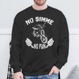 No Simme No Fun Simson Sr50 Sweatshirt Geschenke für alte Männer