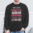 No Soy Perfecta Pero Soy Un Funcionaria Que Casi Lo Mismo Camisa de entrenamiento Regalos para ancianos