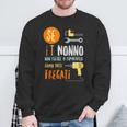 Nonno Maglia Con Testo Divertente Uomo Ragazzo Fai Da Te Felpa Regalos para ancianos