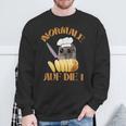 Normale Potatolen Auf Die 1 Sad Hamster Chef Sweatshirt Geschenke für alte Männer