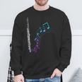 Notes Flute Sweatshirt Geschenke für alte Männer