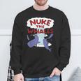 Nuke The Whales Lisa Nelson Camicia Felpa Regalos para ancianos