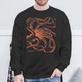 Octopus Tentacle Kraken Cthulhu Steampunk Ocean Sea Legend Sweatshirt Geschenke für alte Männer