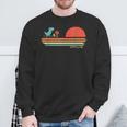 Offline Pixel Dinosaur Retrointage No Wifi Sweatshirt Geschenke für alte Männer