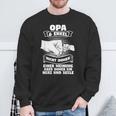 Opa & Enkel Immer Ein Herz Und Seele Opa Angel S Sweatshirt Geschenke für alte Männer