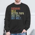 Opa Und Papa Bester Papa Und Opa Der Welt Sweatshirt Geschenke für alte Männer