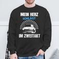 Ostdeutschland Ossi Zwei Takter Trabbi Idea Sweatshirt Geschenke für alte Männer