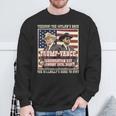 We Did It The Outlaw And The Hillbilly Trump Vance Victory Sweatshirt Gifts for Old Men
