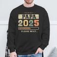 Papa 2025 Futuro Papá Futuro Padre Camisa de entrenamiento Regalos para ancianos