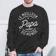 Papa Le Meilleur Du Monde Fête Des Pères Père Sweater e Cadeaux pour les vieillards