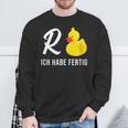 Pensioner Retirement Ich Habe Fertig Retirement Sweatshirt Geschenke für alte Männer