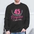 Perfetta E Cosi Figa 45 Anni Compleanno Felpa Regalos para ancianos