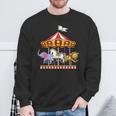 Pferdekarussell Nette Karnevalsfahrt Tiere Zirkus Sweatshirt Geschenke für alte Männer