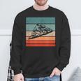 Pizza Piece Retro Styleintage Sweatshirt Geschenke für alte Männer