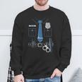 Police Costume Uniform Badge Officer Sheriff Police Sweatshirt Gifts for Old Men