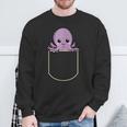Polpo Nella Tasca Del Seno Regalo Octopus Pocket Felpa Regalos para ancianos