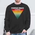 Pompano Beach Floridaille Natale De L'océan Atlantique État D'origine Sweater e Cadeaux pour les vieillards