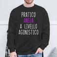 Pratico Ansia A Livello Agonistico Divertente Ironica Felpa Regalos para ancianos