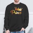Prince Boys Family Matching Prince Felpa Regalos para ancianos